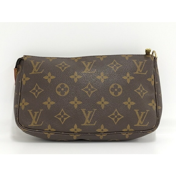 Louis Vuitton Pochette Monogram Pouch Accessories - Picture 1 of 9